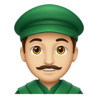 mestre verde sticker