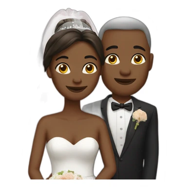 Women marriage sticker