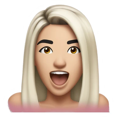 Dua Lipa excited sticker
