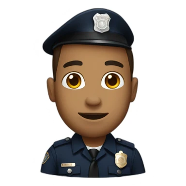 los angeles police officer sticker