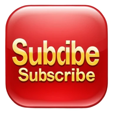 Subscribe button Youtube sticker