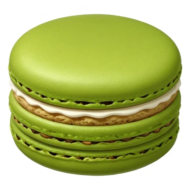 a Green Macaroon sticker