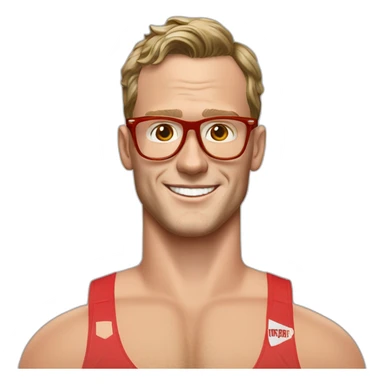 Jonathan Toews wearing glasses as beach bum sticker