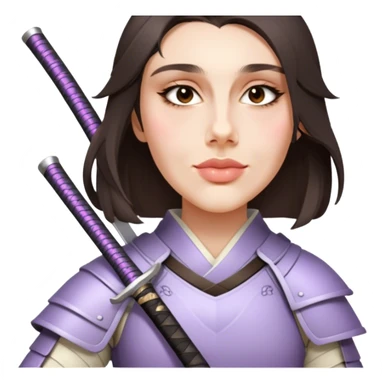 Gentle Samurai sticker