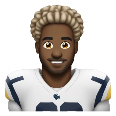 Rams td  sticker