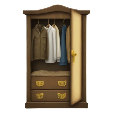 narnia wardrobe sticker