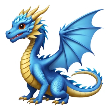 Fourth wing feathertail dragon  sticker