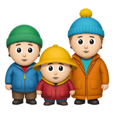 South Park characters  sticker