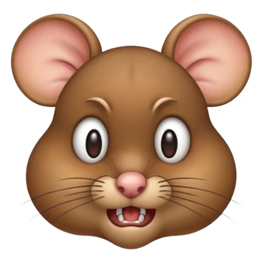 no make it a mouse cussing sticker