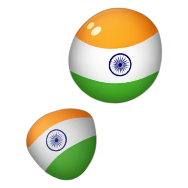 indian flag Chandrayaan sticker