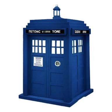 TARDIS sticker