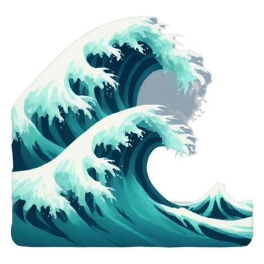 tsunami sticker
