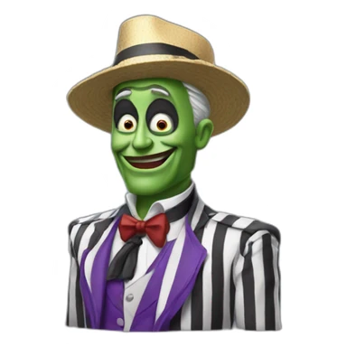 Beetle juice sticker