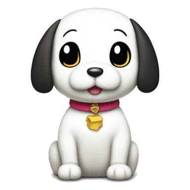 Pochacco Sario from Hello Kitty sticker