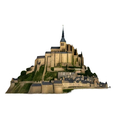 mont saint michel sticker