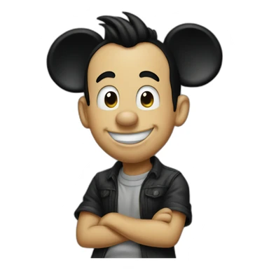 Mickeymouse-people sticker