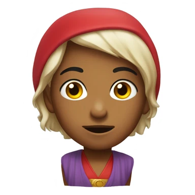 una x roja como si marcara error sticker