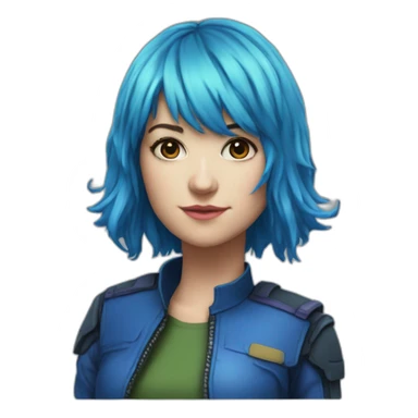 ramona flowers mary elizabeth winstead sticker