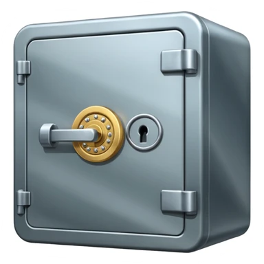 Locked money vault sticker