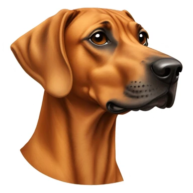Rhodesian ridgeback dog sticker