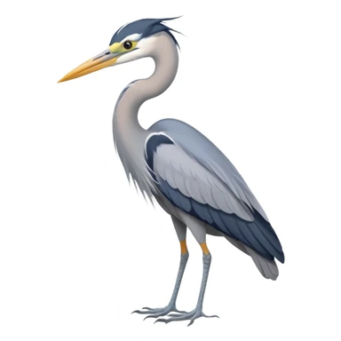  bird heron sticker