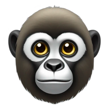 gibbon sticker