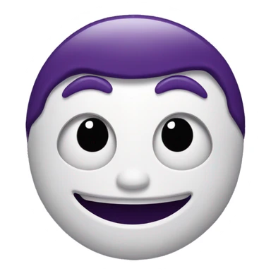 grimace from mcdonald's sticker