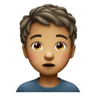 crying child sticker