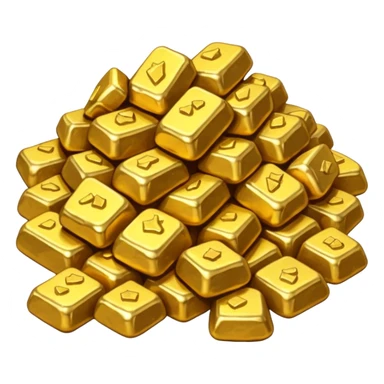 placer gold sticker