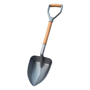 a shovel sticker