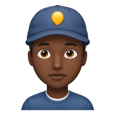 chango con gorra sticker