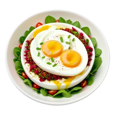 Egg, Labneh and Sumac Salad Bowls
 sticker