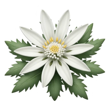edelweiss realista sticker