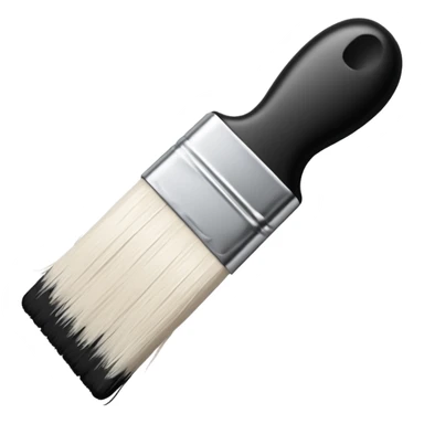 Visualize on-brand content — instantly. black white pallete preferred. brush painting on a canvas sticker