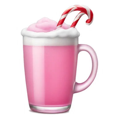 pink christmas christmas drink sticker