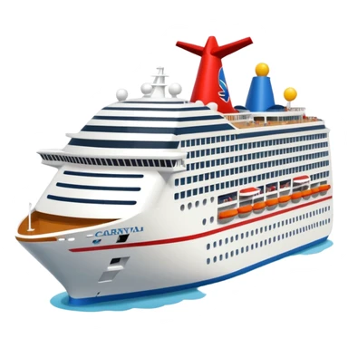 Carnival cruise ship sticker