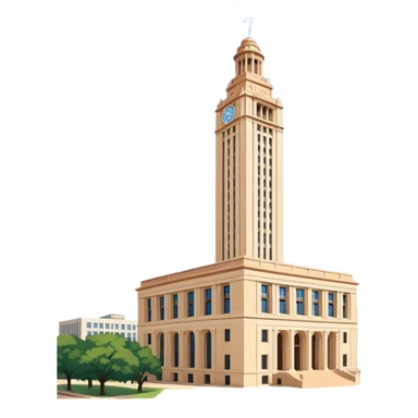 University of Texas Tower sticker