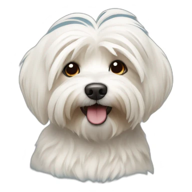Havanese dog sticker