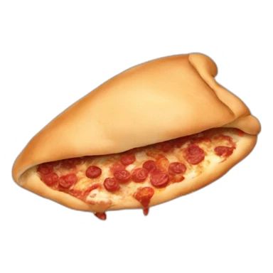 human calzone sticker