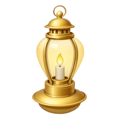 Lanterna flutuante pequena, de papel translúcido, formato retangular/cilíndrico alongado, aberta em cima e embaixo, com luz dourada suave interna, sem alça, sem metal, sem decoração. sticker