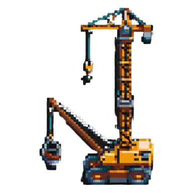 grue de construction sticker