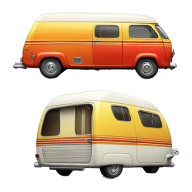 hot rod caravan, 1974 sticker