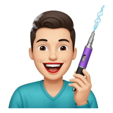 Laughing Vape  sticker