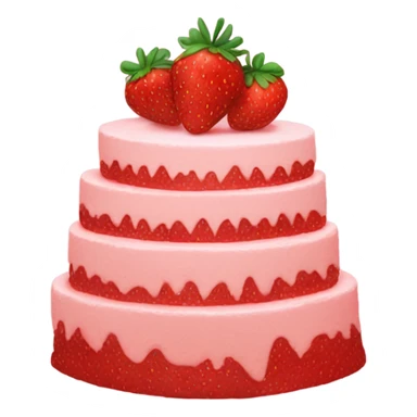 cake strawberry ucapan happy new year sticker