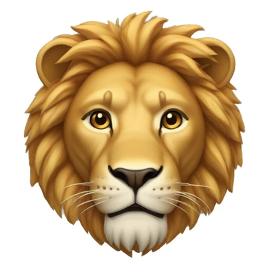 A lion’s head in tech savvy sticker