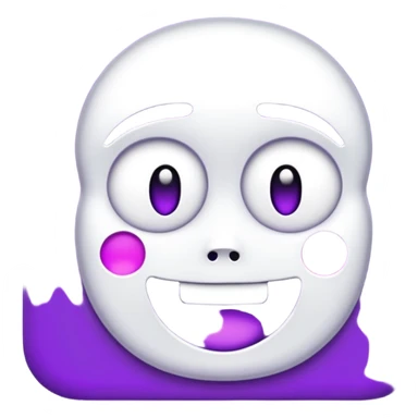 word bitch in purple text only sticker