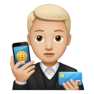 ACCEPTED PARTICIPATION METHODS — Mobile Wallet (white iphone with bank app 45 degree) sticker