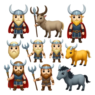 Norse mythology sticker