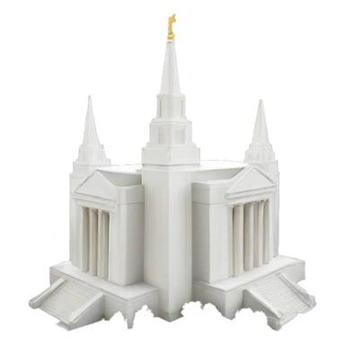 lds temple  sticker