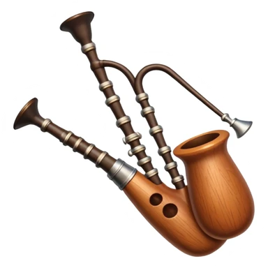 scotch bag pipe instrument sticker